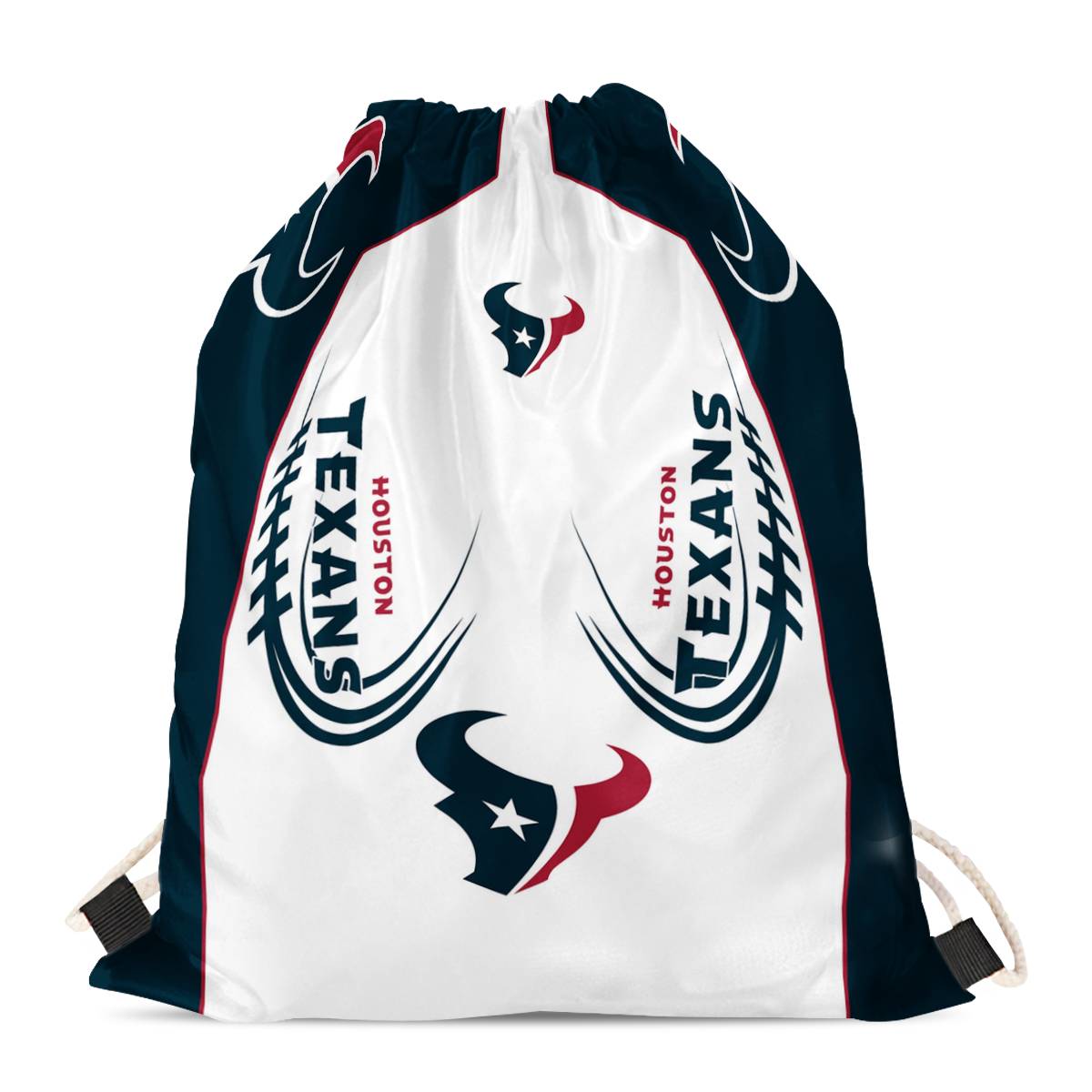 Houston Texans Drawstring Backpack sack / Gym bag 18